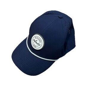 Primo Navy For The Athletic Golfer Snapback Hat Size M/L